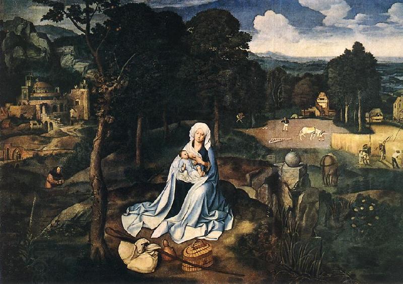 PATENIER, Joachim Rest during the Flight to Egypt af